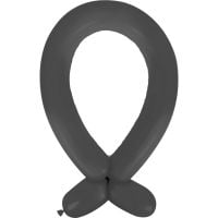 360 Fashion Jet Black (50pcs) Everts Balloons