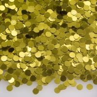 0.5cm Foil Confetti Dots Gold (110g)
