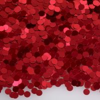 0.5cm Foil Confetti Dots Red (110g)