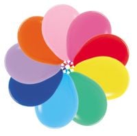 11" Fashion Assortment (50pcs) Sempertex Balloons