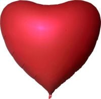 68" Red Heart Balloon