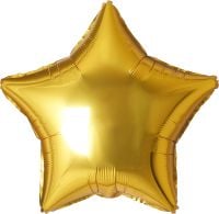 68" Gold Star Balloon
