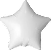 68" White Star Balloon