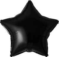 68" Black Star Balloon