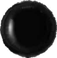68" Black Circle Balloon