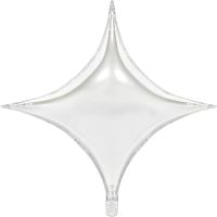 40" Starpoint Silver Balloon