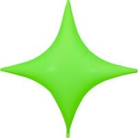 40" Starpoint Neon Green Balloon