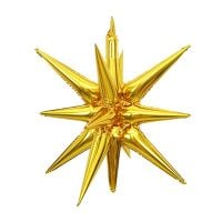 Magic Starburst 22" Gold Balloon