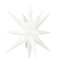 Magic Starburst 22" White Balloon