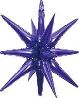 Magic Starburst 22" Purple Balloon