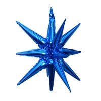 Magic Starburst 22" Blue Balloon