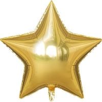 30" Metallic Gold Star Balloon