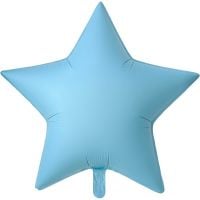 30" Matte Blue Star Balloon