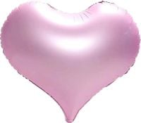 22" Matte Pink Heart Balloons