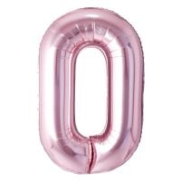 34" Rose Gold Number 0 Airise Balloon