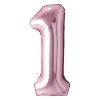34" Rose Gold Number 1 Airise Balloon