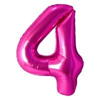 34" Rose Number 4 Airise Balloon