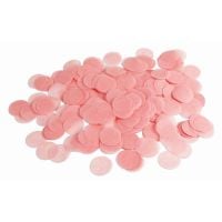 2.5cm Paper Confetti Dots Light Pink (22g)