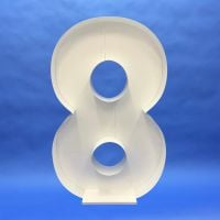 47" Balloon Mosaic Frame Number 8