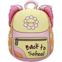 26" Back to School Floral Backpack Balloon