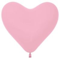 12" Fashion Pink Heart (50pcs) Sempertex Balloons