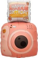 29" Happy Birthday Camera Balloon