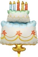 41" Classy Birthday Cake Balloon