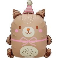 26" Party Hampster Pink Balloon
