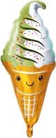 32" Green Ice Cream Balloon