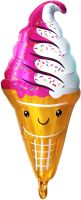 32" Pink Ice Cream Balloon