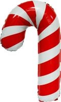 38" Candy Cane Red Balloon