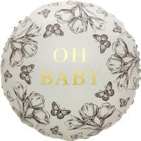 18" Baby Antique Butterflies Balloon