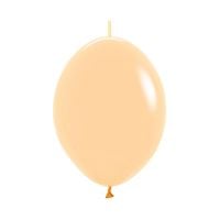 06" Fashion Peach Blush Link-O-Loons (50pcs) Sempertex Balloons