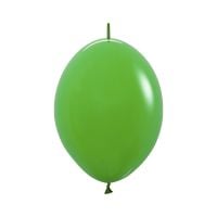 06" Fashion Shamrock Green Link-O-Loons (50pcs) Sempertex Balloons