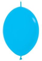 06" Fashion Blue Link-O-Loons (50pcs) Sempertex Balloons