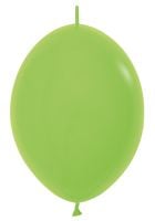 06" Fashion Lime Green Link-O-Loons (50pcs) Sempertex Balloons