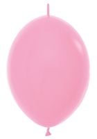 06" Fashion Pink Link-O-Loons (50pcs) Sempertex Balloons