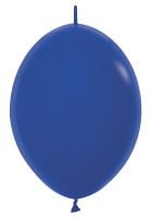 12" Fashion Royal Blue Link-O-Loons (25pcs) Sempertex Balloons
