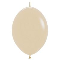 12" Fashion White Sand Link-O-Loons (25pcs) Sempertex Balloons