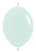 12" Pastel Matte Green Link-O-Loons (25pcs) Sempertex Balloons