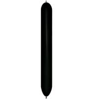 660 Fashion Black Link-O-Loons (50pcs) Sempertex Balloons