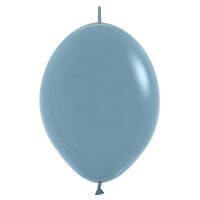 12" Pastel Dusk Blue Link-O-Loons (25pcs) Sempertex Balloons