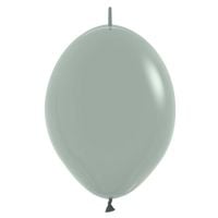 12" Pastel Dusk Laurel Green Link-O-Loons (25pcs) Sempertex Balloons
