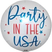 18" Party In The USA Round Balloon