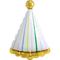 25" Pastel Party Hat Balloon