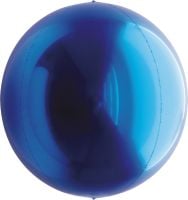Orbs 07" Blue Balloon