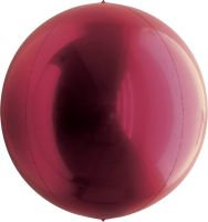 Orbs 20" Wine Red Balloon