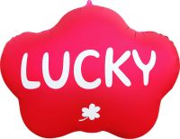 18" Red Cloud Lucky Balloon