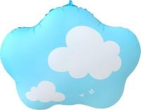 18" Blue Sky Clouds Balloon