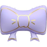 23" Matte Lilac Bow Balloon